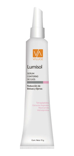 Lumisol Serum Para Parpados 15g Bolsas Contorno Ojos Valuge