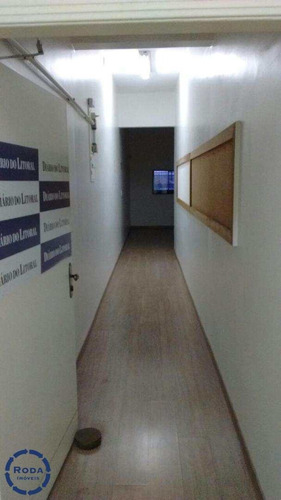 Conjunto Comercial Com 0 Dorm, Centro, Santos, 462m² - Codigo: 9516 - A9516