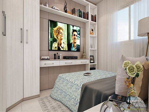 Apartamento Com 2 Dorms, Aviação, Praia Grande - R$ 249 Mil, Cod: 9416 - V9416