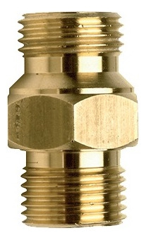 Nipple De Laton Roscada M-m 1/2 X 3/4 Alba