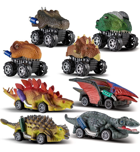 Juguetes De Dinosaurio Para Niños 3-7 Años Retiran Los Autos