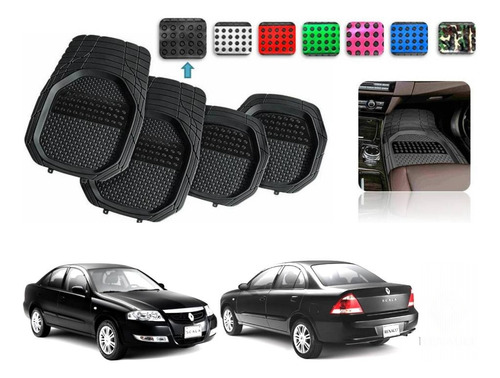 Tapetes 4pz Charola 3d Color Renault Scala 2011 2012 2013