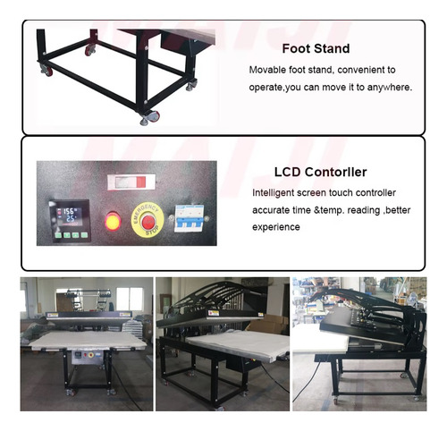 Qi Rm100 Sublimadora Manual 80x100 Cm 6 Kw