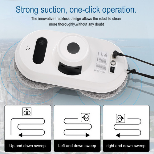 Limpieza Automática De Vidrio Con Control De Robot De Limpie