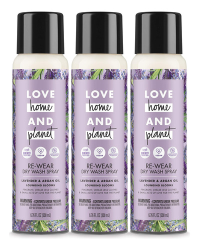 Love Home And Planet Spray De Lavado En Seco, Aceite De L