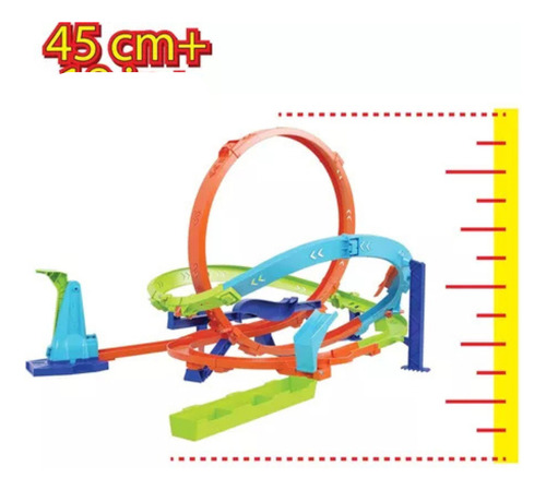 Pista Hot Wheels Action Desafio Del Ciclon Htk16 Mattel