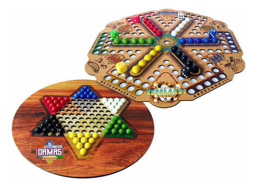 Juego De Mesa No Te Enojes Reeelaax Y Damas Chinas Aragonmx