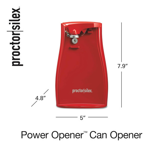 Abrelatas Automático Eléctrico Proctor Silex Power Para Coci