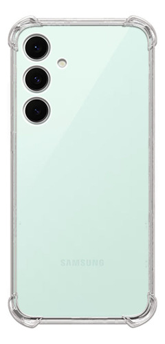 Kit Para Galaxy S24 Fe Película De Vidro 3d + Capa + Câmera