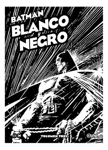Dc Comic - Batman Blanco Y Negro - Ovnipress