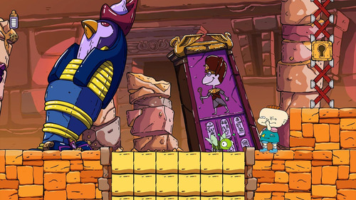 Juego multimedia físico Rugrats Adventures In Gameland Switch