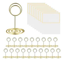 Comprar 20 Soportes Para Tarjetas, Soportes Para Números De Mesa, Ta