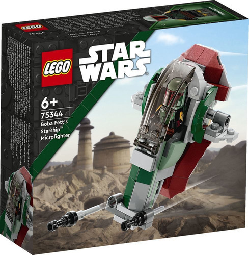 Lego Star Wars - Boba Fett's Starship Microfighter - 75344 Cantidad De Piezas 85