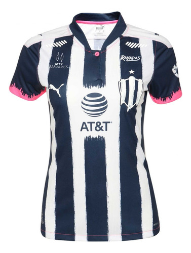 Jersey Original Puma Dama Rayadas Monterrey Femenil Local