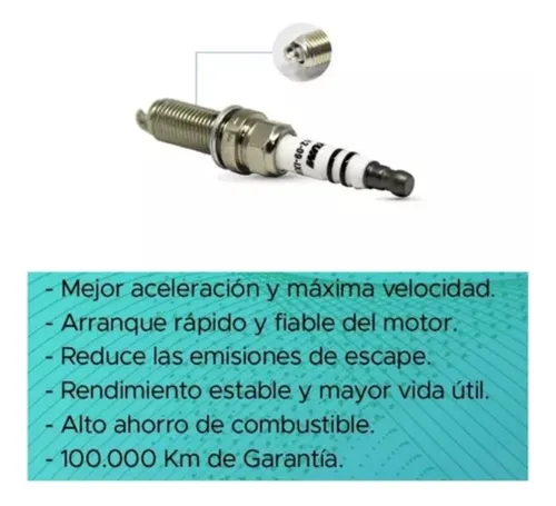 Bujia Iridium Yamaha Dt 125/ Suzuki Ax 100 Mejor Rendimiento