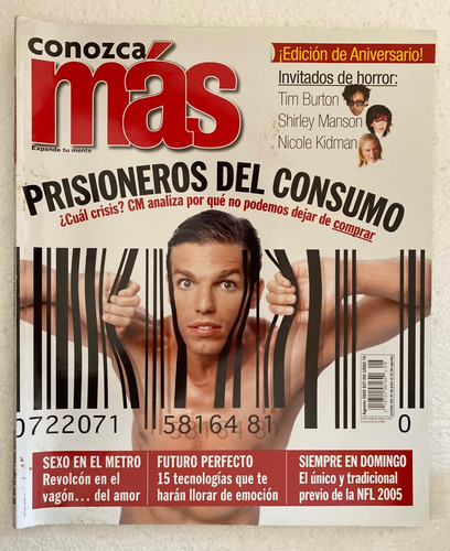 Revista Conozca Mas #8 Prisioneros Del Consumo Agosto 2005 (Usado)