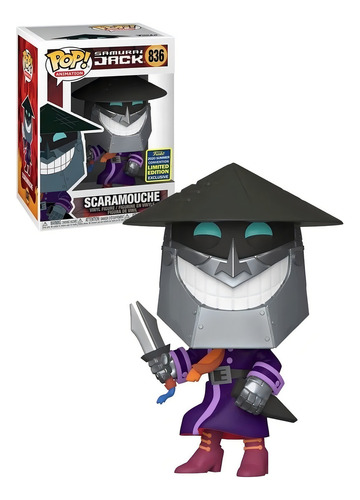 Funko Pop! Sdcc 2020:samurai Jack Scaramouche Exclusivo 836 (Usado)