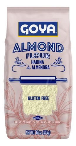Harina De Almendras 454g. Goya - Sin Gluten