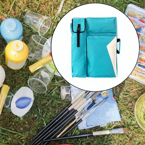 Bolsa De Arte Para Dibujo El Kit De Dibujo Azul Claro