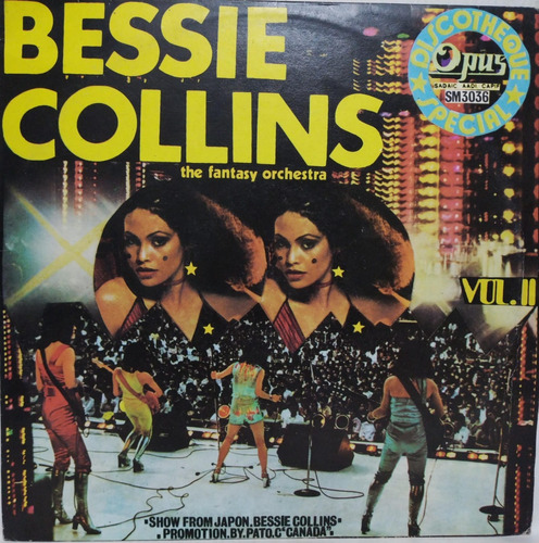 Bessie Collins And The Fantasy Orchestra  Show From Japon Lp