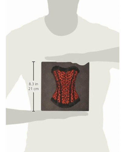 3drose 8 X 8 X 0.25 Inches Mouse Pad, Red/black Animal Print