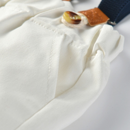 Camiseta A Cuadros Con Pajarita Para Bebés Y Niños Pequeños
