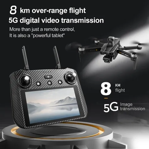 Dron Profesional Ae86 Promax, Cuadricóptero Plegable