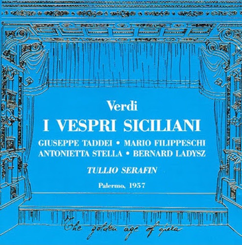 Verdi - I Vespri Siciliani - Taddei Serafin - 2 Cds.