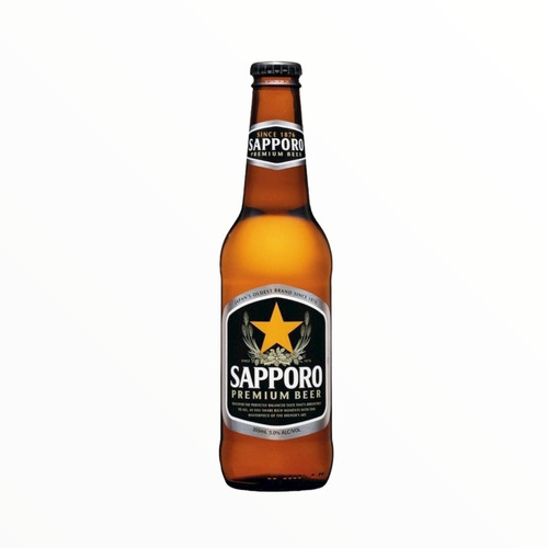 Imagen 1 de 1 de Cerveza Japonesa Premium, Sapporo, 355 Ml