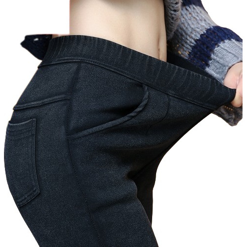 Pantalones Vaqueros Pitillo Oversize M-6xl Para Mujer