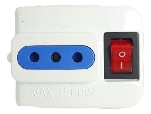 Adaptador De Enchufes Múltiples Con Interruptor De 1500w Max