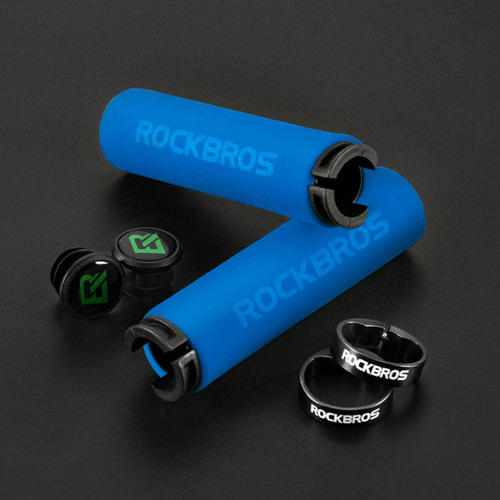 Mangos Empuñadura Manopla Manubrio Bicicleta Grips Rockbros