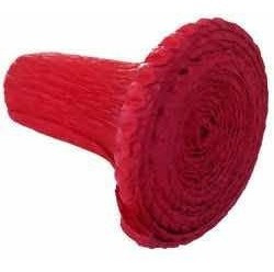 Imagem 2 de 5 de Babado De Papel Crepom Vermelho 3unidades De 1,20metros