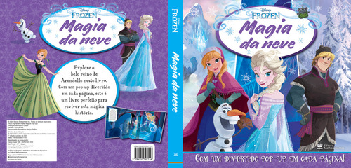 Livro Frozen - Magia Da Neve de Dorazio, Monique Editora Melhoramentos Capa Dura em Português 2024