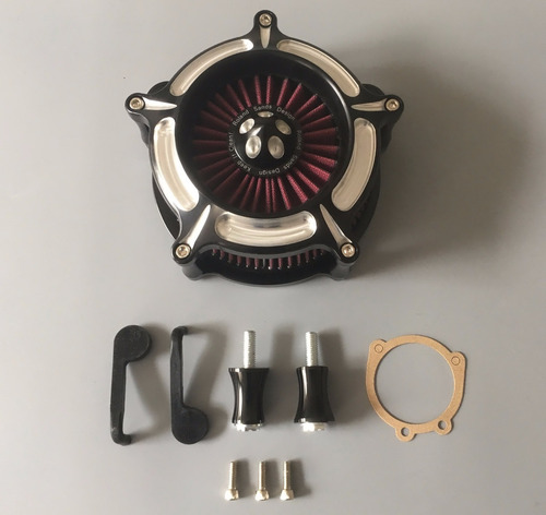 Imagen 5 de 5 de Filtro Alto Flujo Rsd Turbine Para Harley Davidson Twin Cam