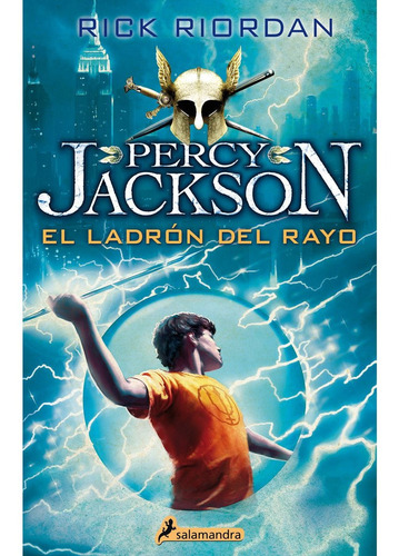 Percy Jackson El Ladron Del Rayo Rick Riordan