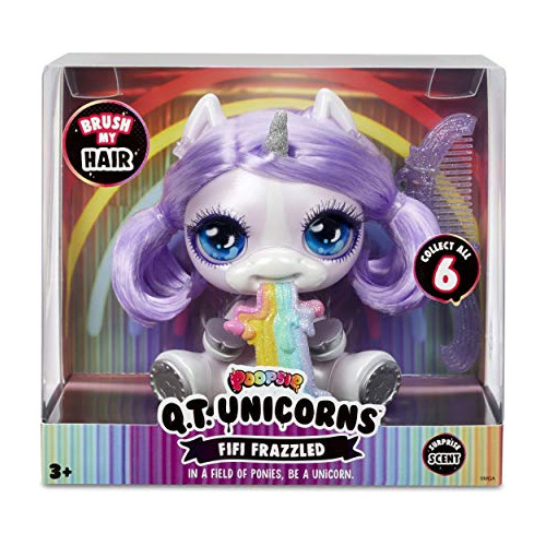 Q T Unicornios Fifi Frazzled Unicornio Purpura De Colec...