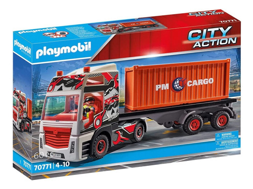 Playmobil City Action 70771 Camión C/ Remolque Bunny Toys