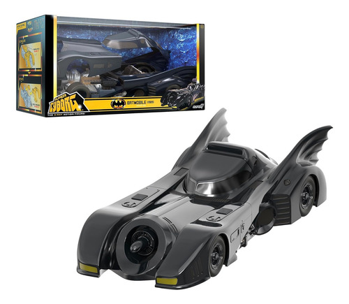 Super7 Batmobile Batman 1989 Figura 33cm Retro Classic Movie