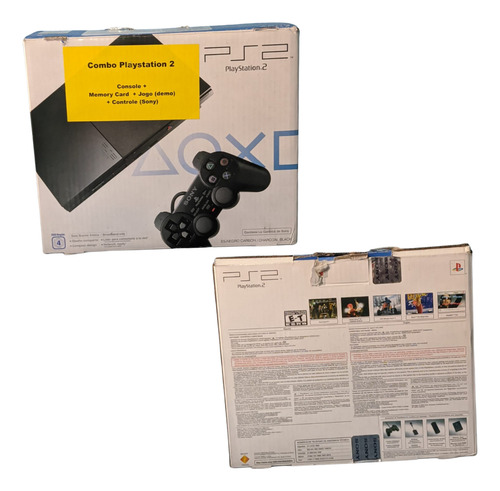 Console Ps2 Slim Na Caixa Bloqueado (Usado)