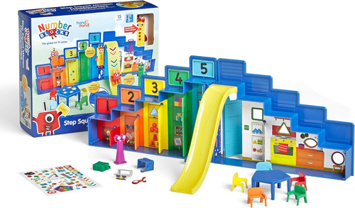 Juguete Cuartel General De Los Numberblocks Para Niños Color Blanco