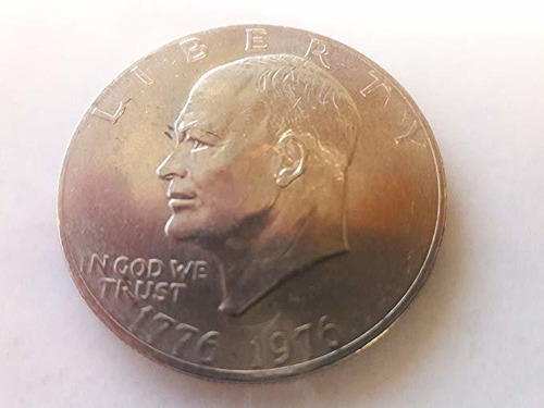 1976 - 1776 Bicetennial Eisenhower Ike Moneda Del Dólar Dóla