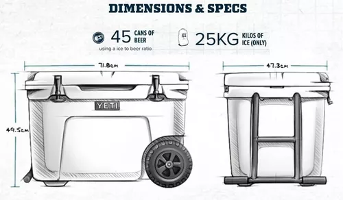 HIELERA YETI RIGIDA TUNDRA 45 MARINO — Innstintus