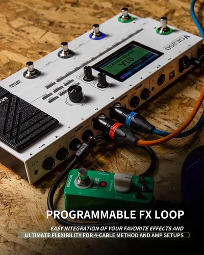 Multi Effects Processor Mooer Ge250 W/ Fx Loop, Tone Capture