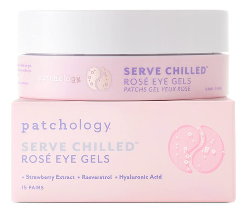 Patchology Serve Chilled Rose Eye Gels  Parches Para Ojos Hi