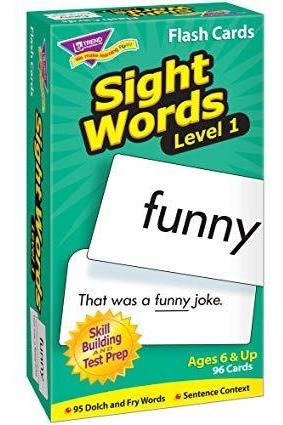 Vista Words-level 1: Habilidad Taladro Tarjetas Flash
