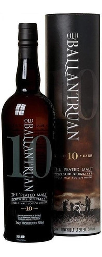 Whisky Old Ballantruan 10 Años - Single Malt, 700 Ml.
