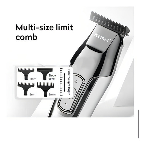 Trimmer Kemei Km-5027 100v/240v Aparador De Cabelo A