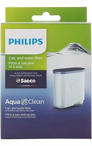 Philips Saeco Aquaclean Filtro Individual Unidad Ca/10, Bla