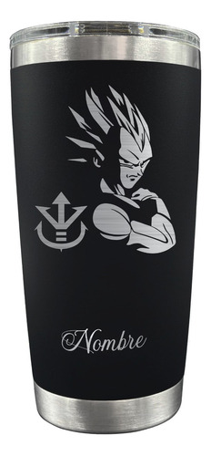 Vaso Térmico Termo 20 Oz Anime Dragon Ball Vegeta Grab Láser